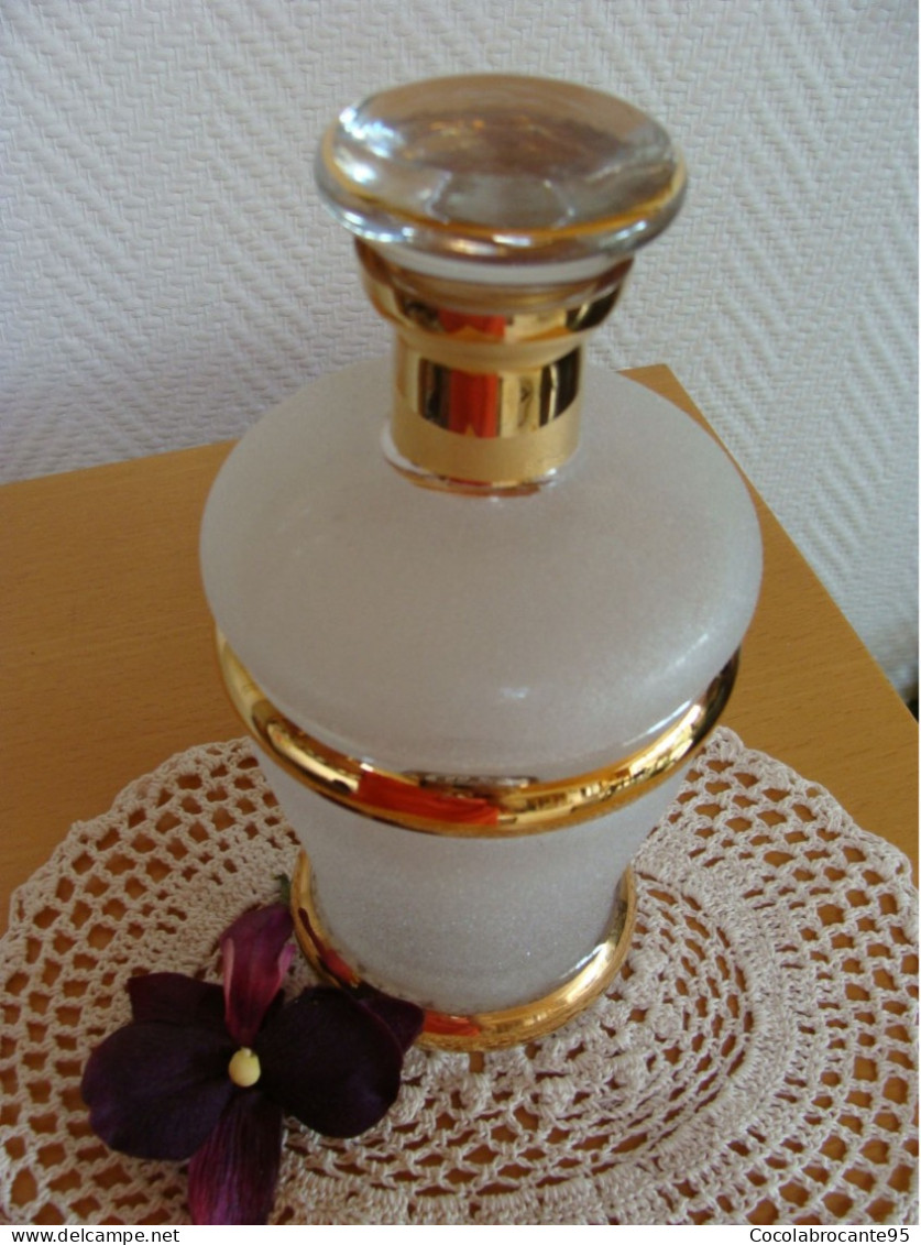 Carafe à Liqueur Vintage à Godrons Dorés - Caraffe