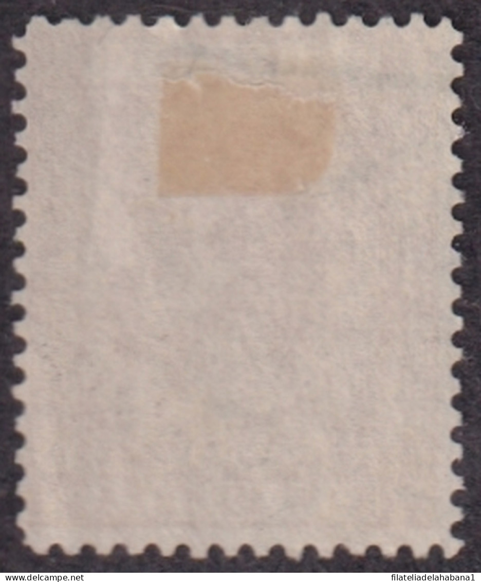 1879-212 CUBA SPAIN 1879 ALFONSO XIII 10c PHILATELIC FORGERY USED.  - Prephilately