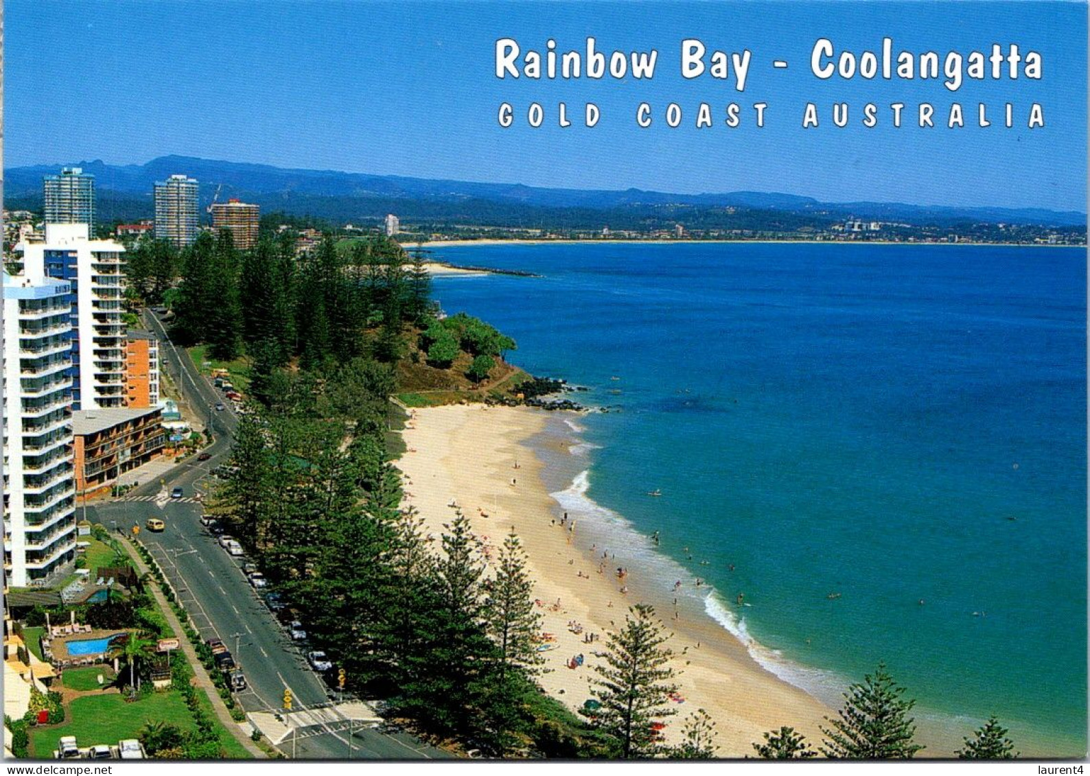 1-10-2023 (3 U 1) Australia - QLD - Rainbow Beach (posted In 1995 With Fish Stamp) - Gold Coast