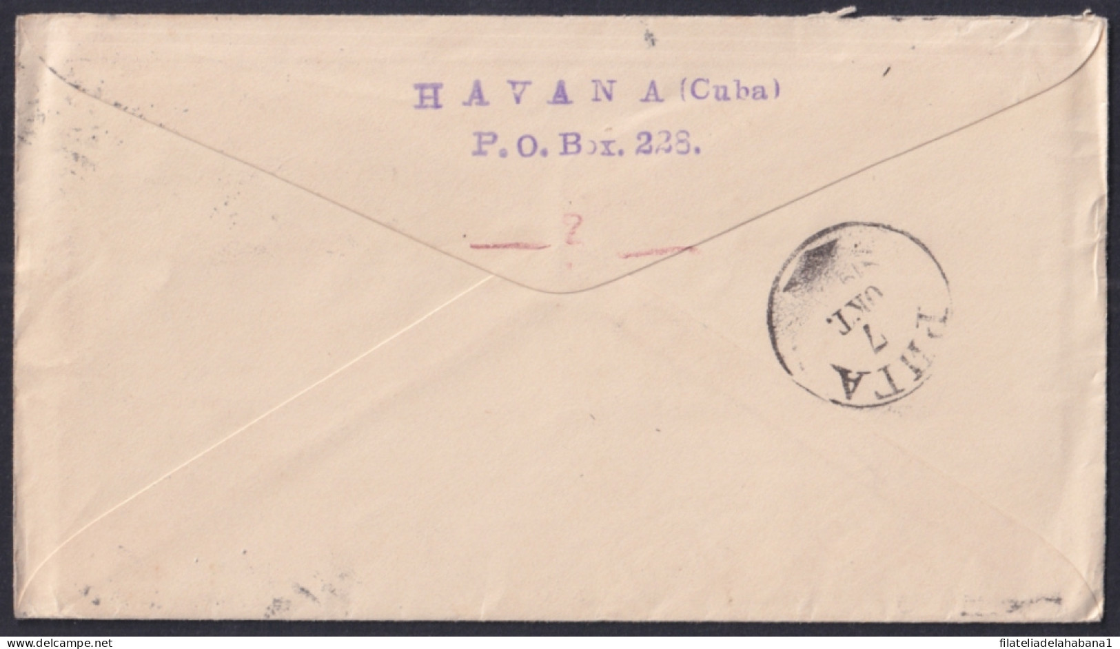 1899-EP-318 CUBA 1899 POSTAL STATIONERY 5c COLUMBUS HAVANA TO RIGA LETTONIA 1900?.  - Cartas & Documentos