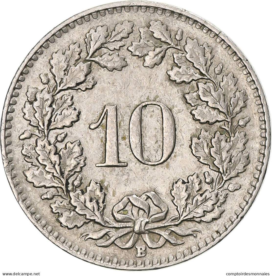 Monnaie, Suisse, 10 Rappen, 1962, Bern, TTB, Cupro-nickel, KM:27 - Autres & Non Classés