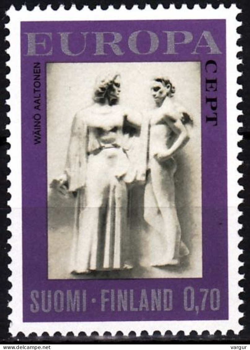 FINLAND 1974 EUROPA: Sculpture. Single, MNH - 1974