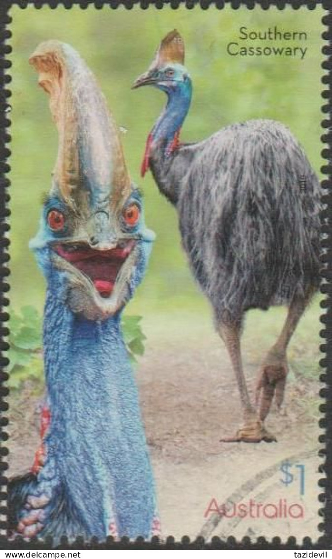 AUSTRALIA - USED 2019 $1.00 Flightless Birds - Cassowary - Used Stamps