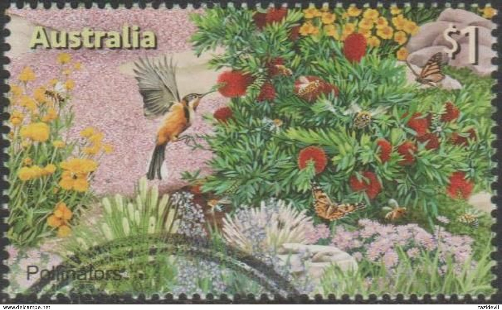 AUSTRALIA - USED 2019 $1.00 Stamp Collecting Month - In The Garden - Pollinators - Used Stamps