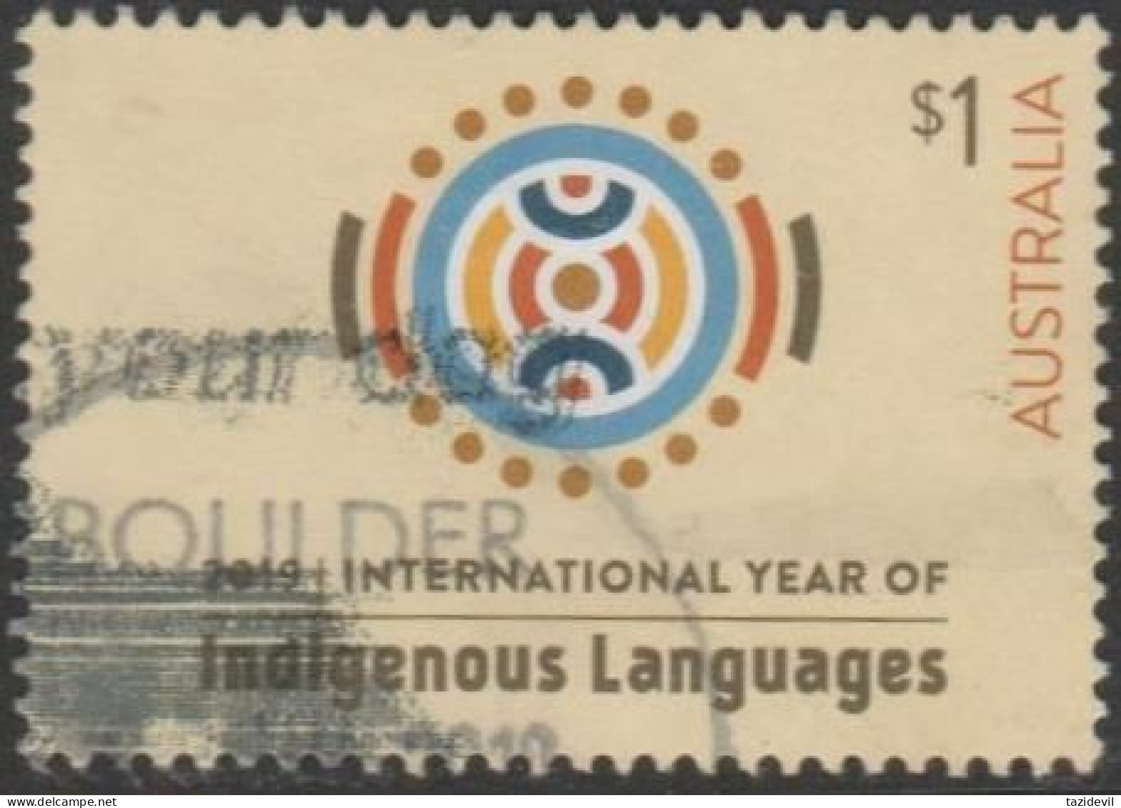 AUSTRALIA - USED 2019 $1.00 Indigenous Languages - Used Stamps