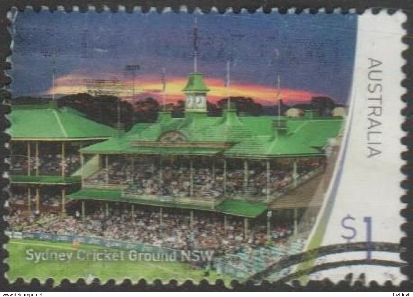 AUSTRALIA - USED 2019 $1.00 Stadiums - Sydney Cricket Ground - Used Stamps