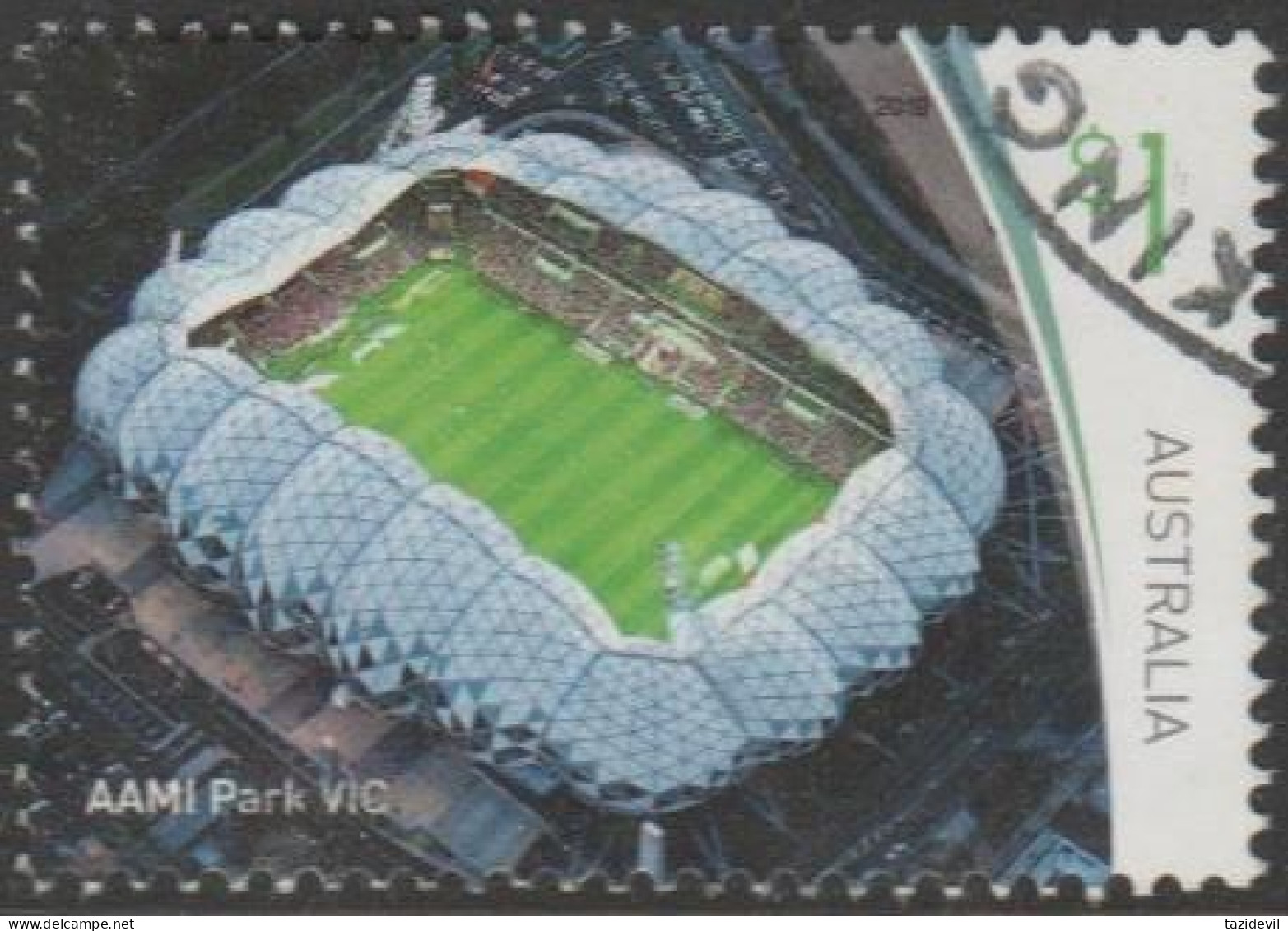 AUSTRALIA - USED 2019 $1.00 Stadiums - AAMI Park, Victoria - Used Stamps