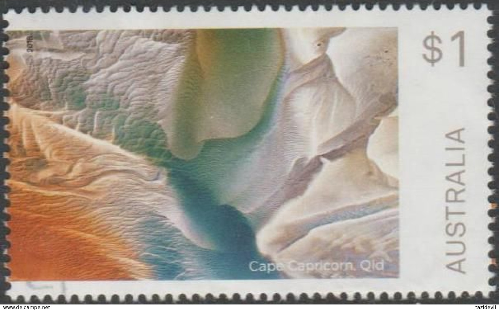 AUSTRALIA - USED 2018 $1.00 Art In Nature - Cape Capricorn, Queensland - Used Stamps