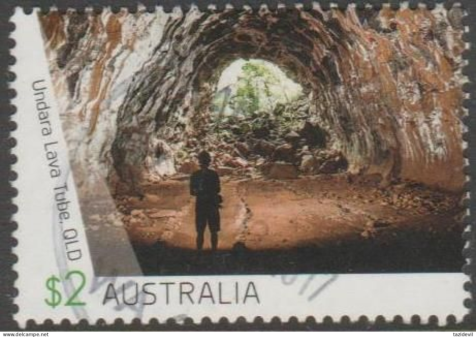 AUSTRALIA - USED 2017 $2.00 Caves - Undara Lava Tube, Queensland - Used Stamps