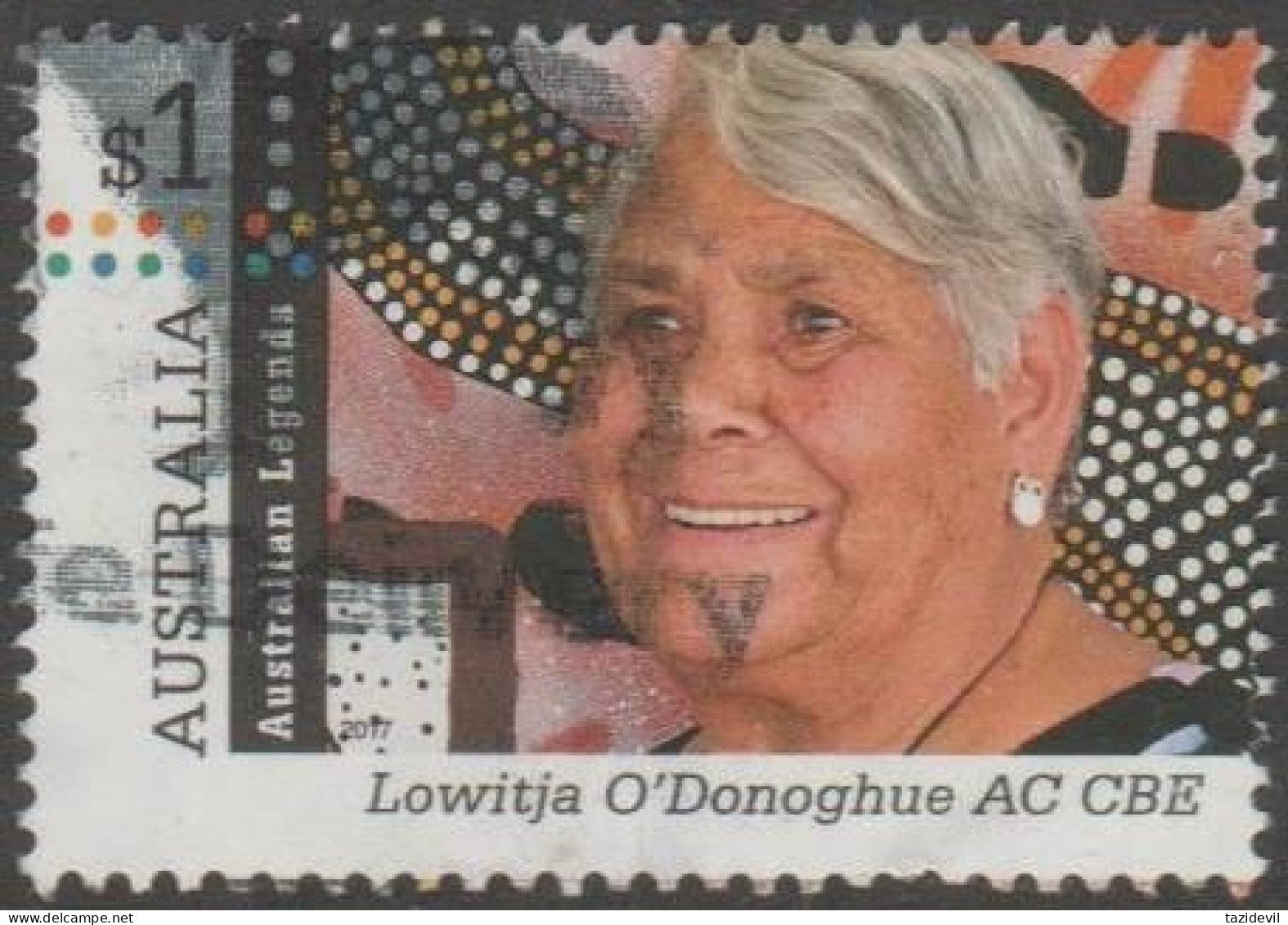 AUSTRALIA - USED 2017 $1.00 Legends - Aboriginal Leaders - Lowitja O'Donoghue - Used Stamps