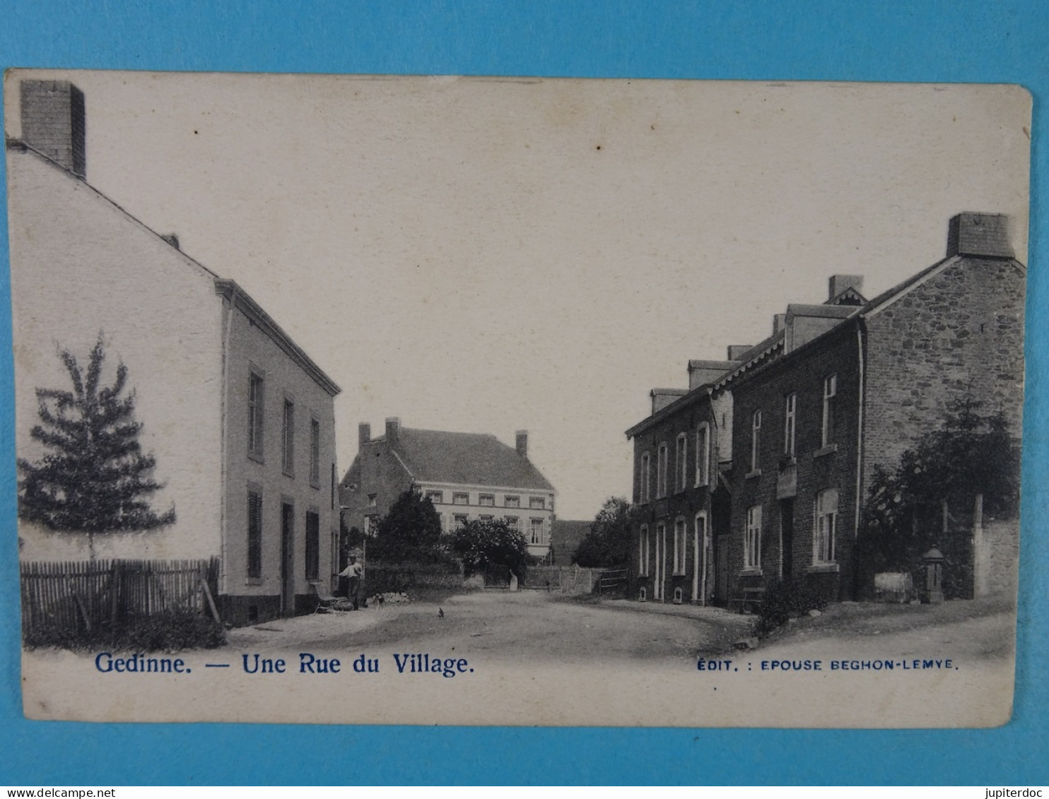 Gedinne Une Rue Du Village - Gedinne