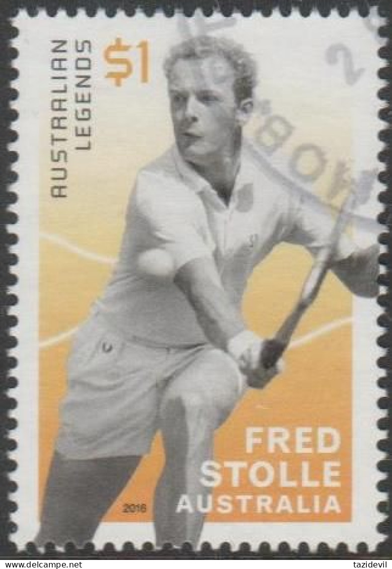 AUSTRALIA - USED 2016 $1.00 Legends Of Tennis - Fred Stolle - Used Stamps