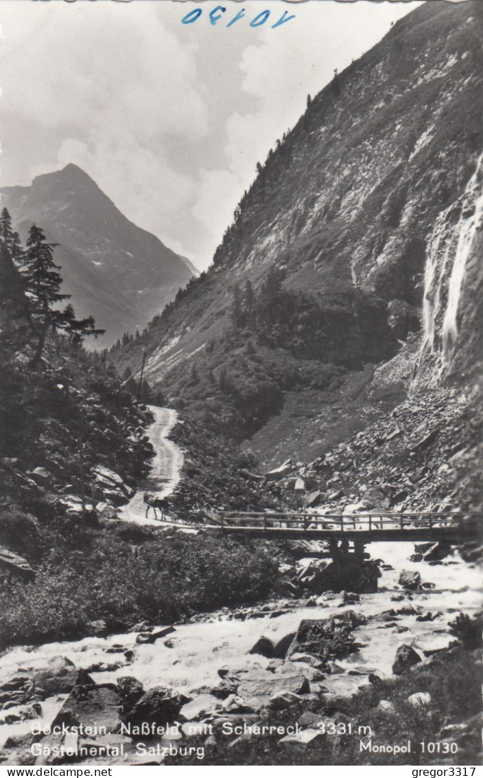 D5581) BÖCKSTEIN - Naßfeld Mit Scharreck - Gasteinertal - Salzburg - Brücke - Böckstein