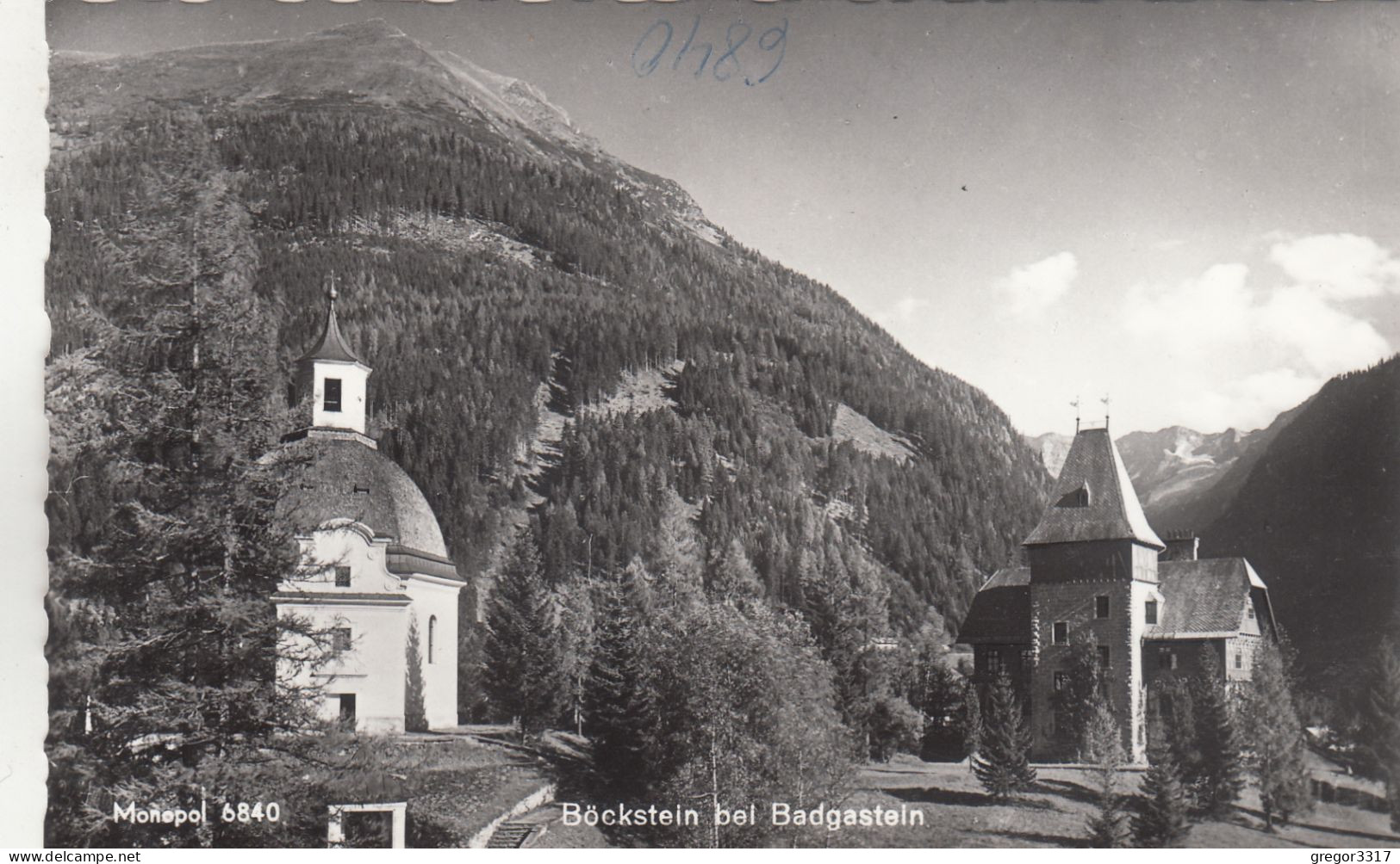 D5582) BÖCKSTEIN Bei BADGASTEIN - Kirche U. Haus - - Böckstein