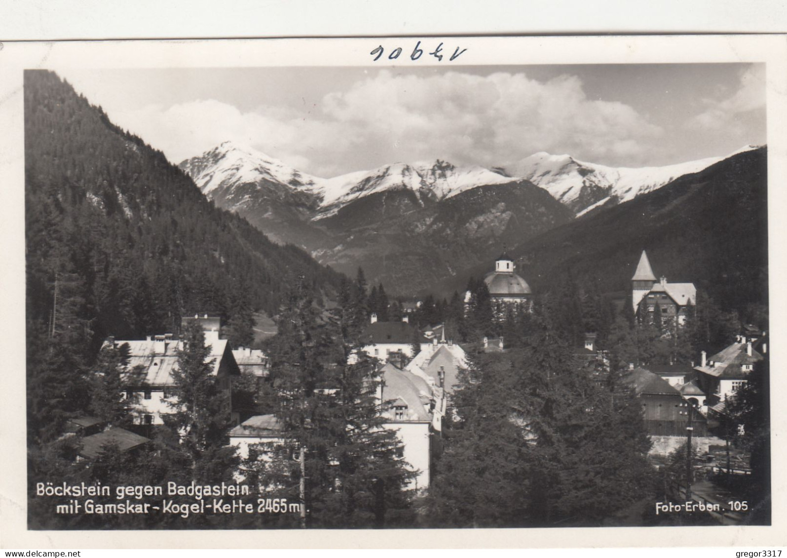 D5587) BÖCKSTEIN Gegen Badgastein Mit Gamskar Kogel Kette - Böckstein