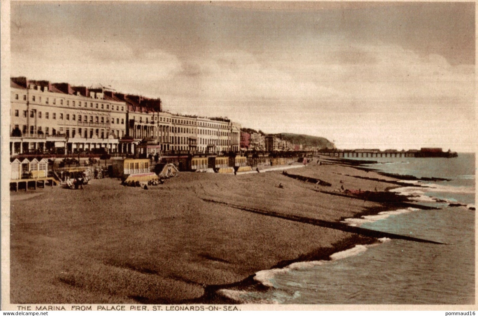 CPA The Marina From Palace Pier, ST-Leonards-on-Sea - Hastings