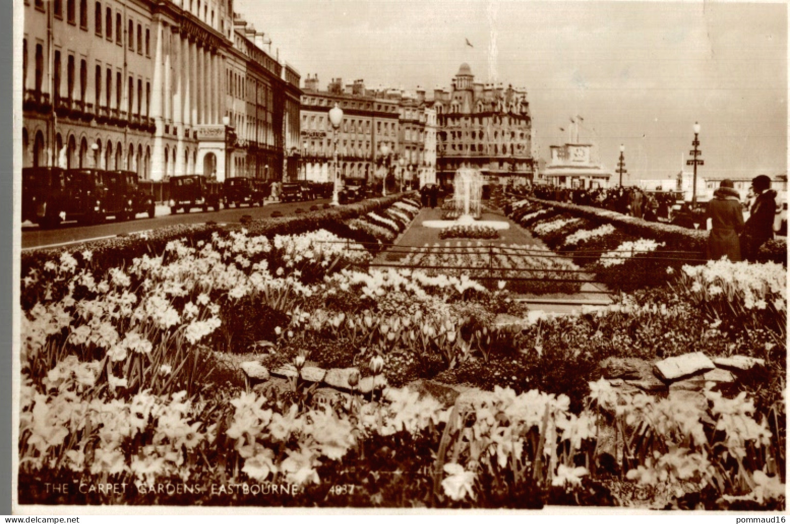 CPSM The Carpet Gardens Eastbourne - Eastbourne