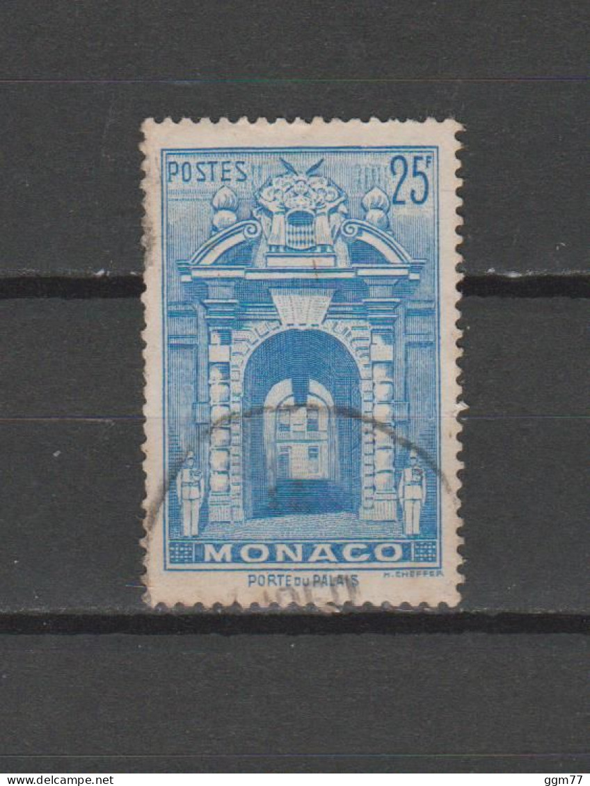 N° 313A TIMBRE MONACO OBLITERE DE 1948    Cote : 20 € - Gebraucht