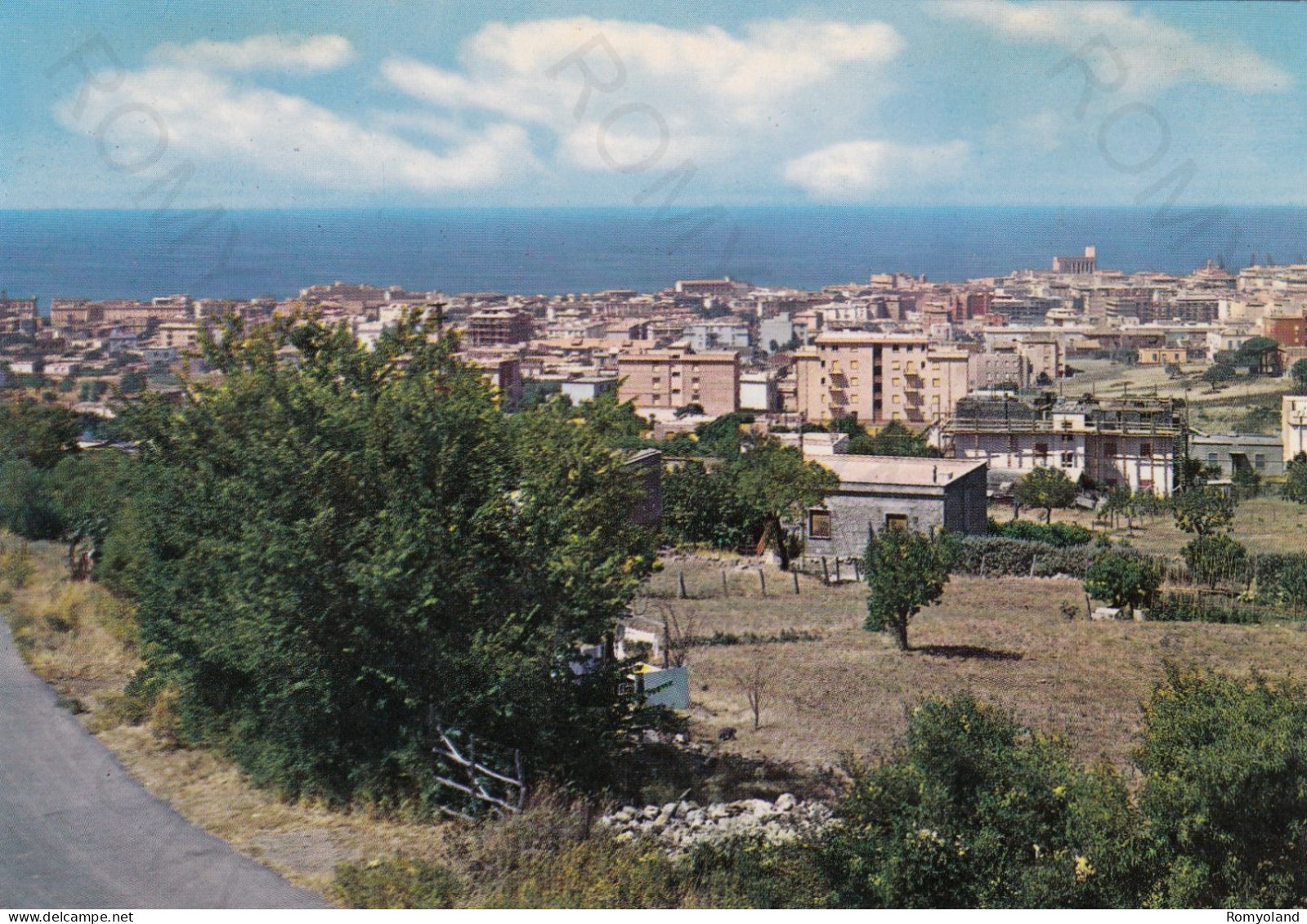 CARTOLINA  CIVITAVECCHIA,LAZIO-PANORAMA-STORIA,MEMORIA,CULTURA,RELIGIONE,IMPERO ROMANO,BELLA ITALIA,NON VIAGGIATA - Civitavecchia