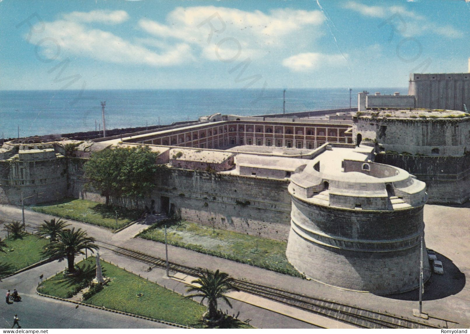 CARTOLINA  CIVITAVECCHIA,LAZIO-FORTE MICHELANGELO-STORIA,MEMORIA,CULTURA,IMPERO ROMANO,BELLA ITALIA,VIAGGIATA 1970 - Civitavecchia