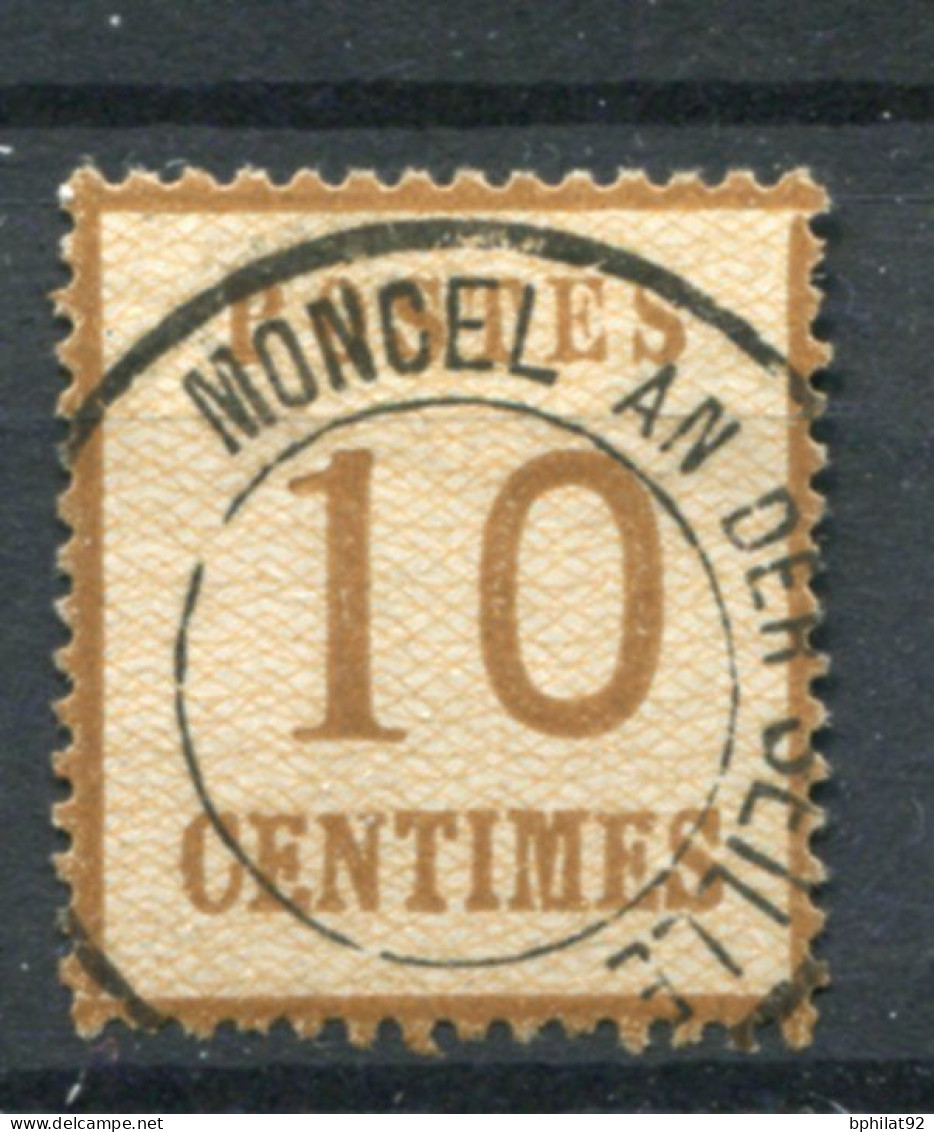 !!! ALSACE LORRAINE, N°5 AVEC CACHET DE MONCEL SUR SEILLE (MEURTHE) - Usati