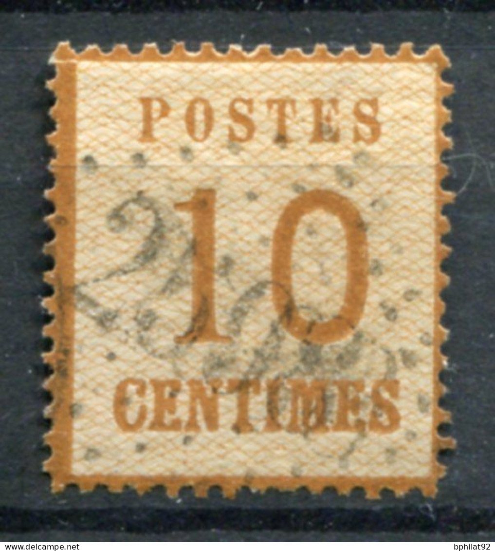 !!! ALSACE LORRAINE, N°5 OBLITERATION GC 2598 NANCY - Usados