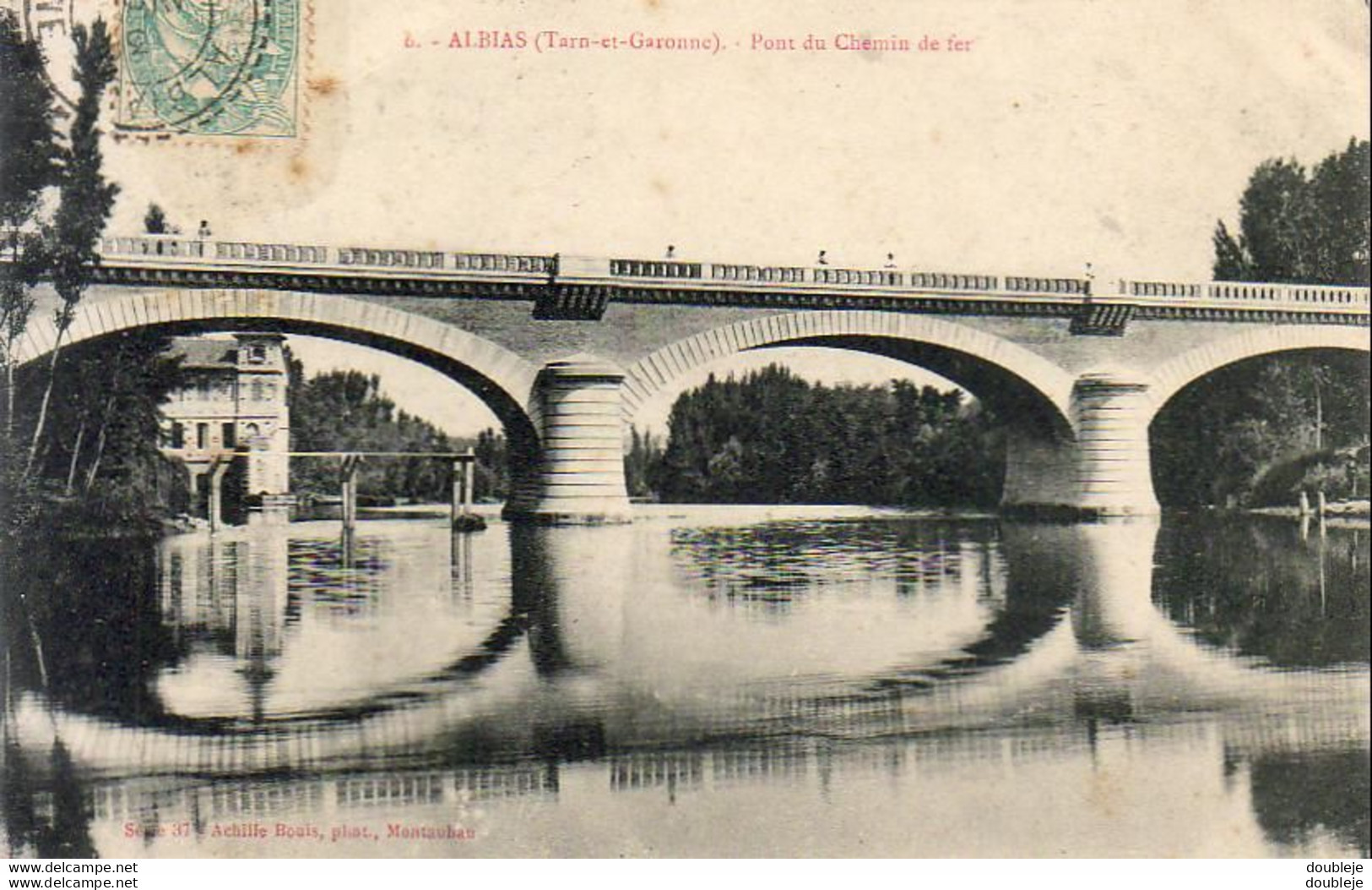 D82  ALBIAS  Pont Du Chemin De Fer - Albias