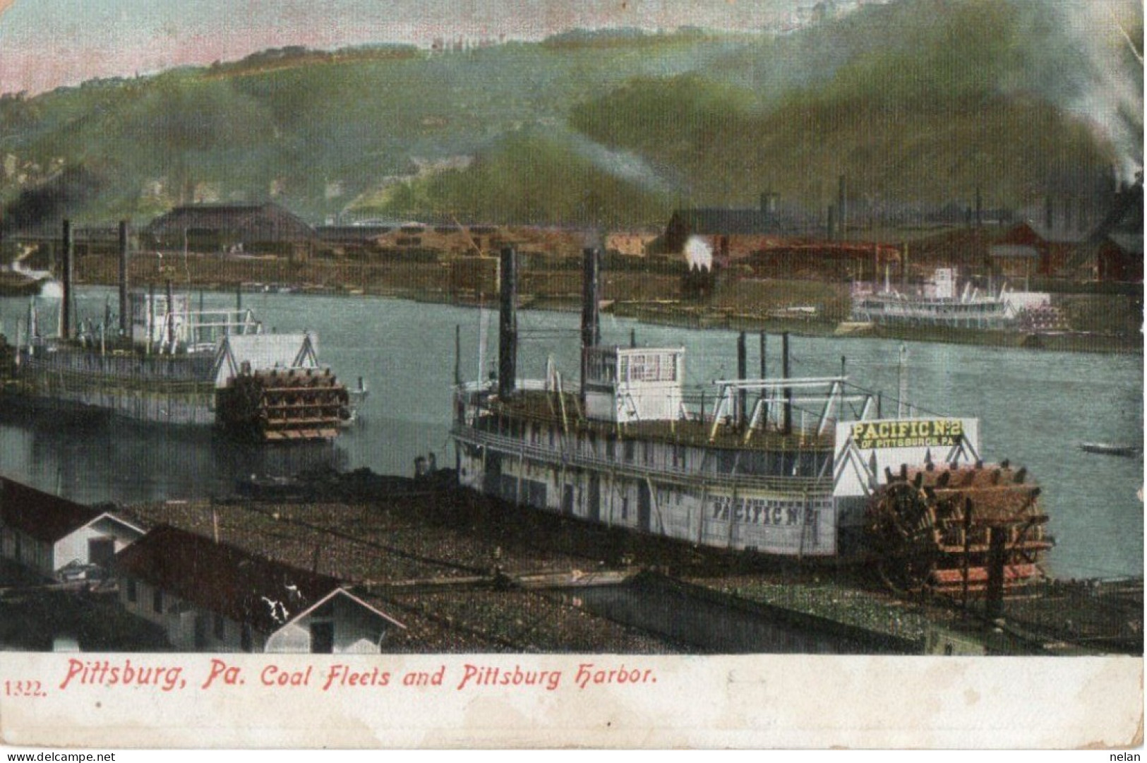 PITTSBURG PA. - COAL FLEETS AND PITTSBURG HARBOR - Pittsburgh