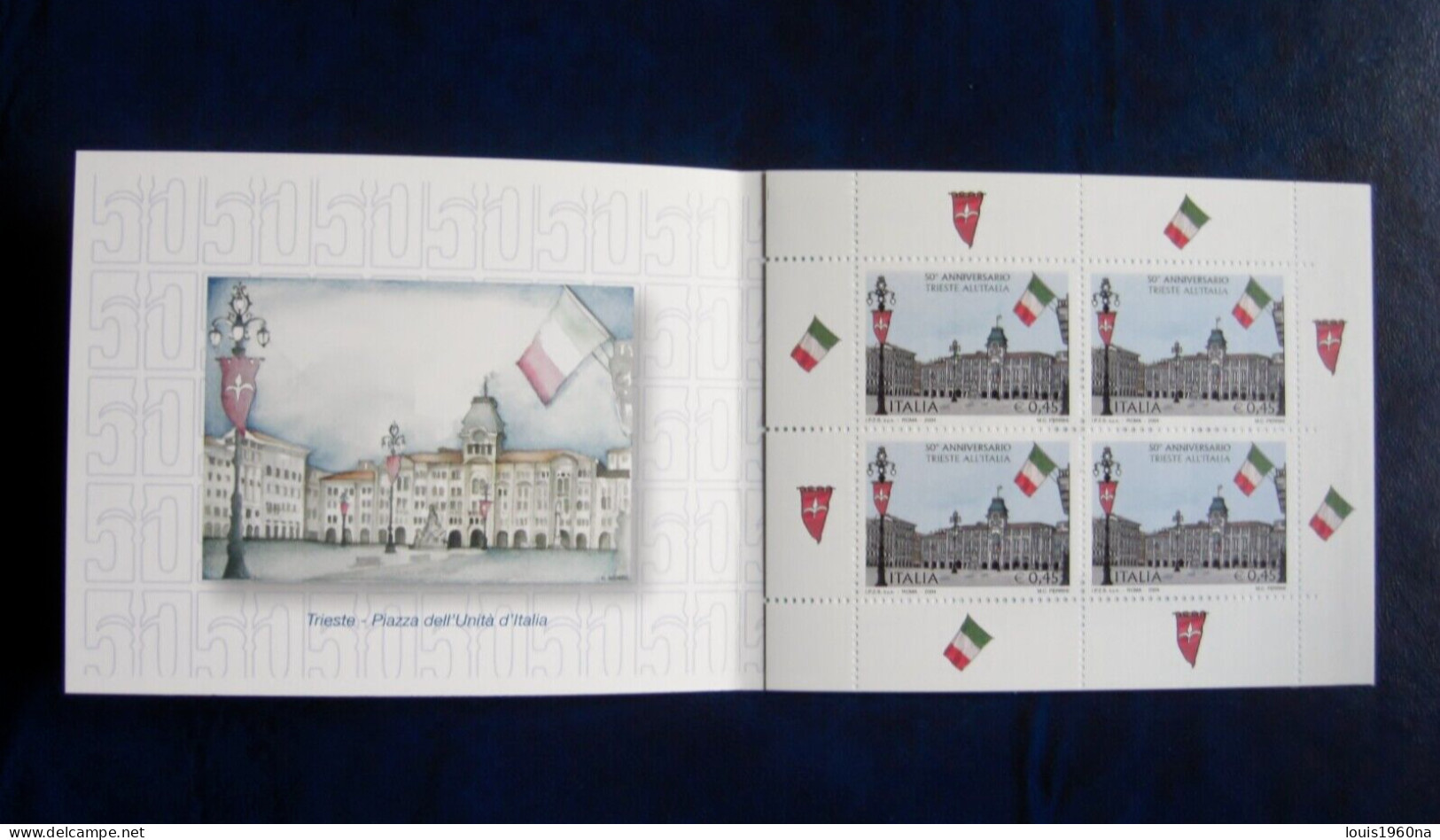 ITALIA- 2004 Libretto Mostra Fil. IL 50° Ann.ritorno Trieste All'Italia MNH** - Postzegelboekjes