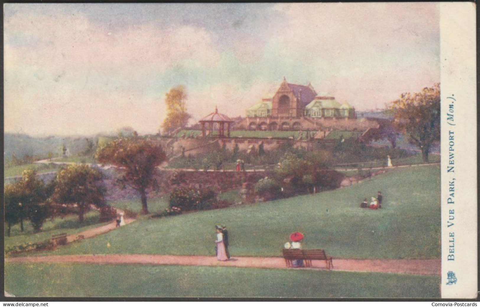 Belle Vue Park, Newport, Monmouthshire, 1904 - Tuck's Oilette Postcard - Monmouthshire