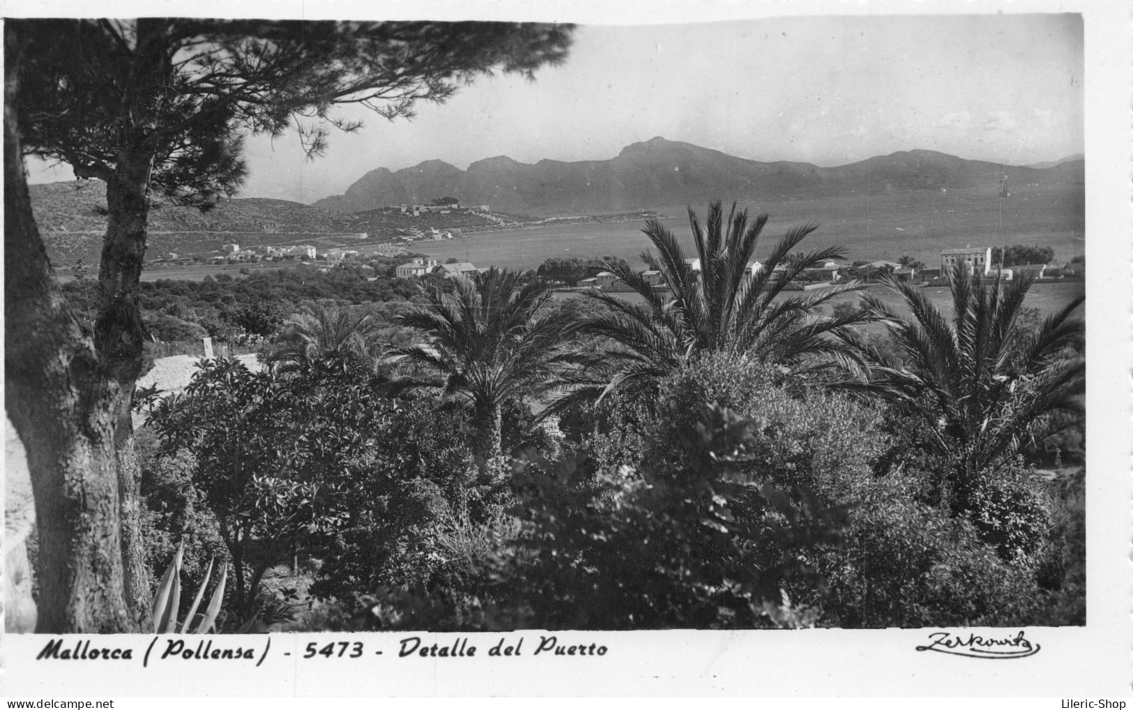 Mallorca (Pollensa)   Detalle Del Puerto Zerkowitz, - Mallorca