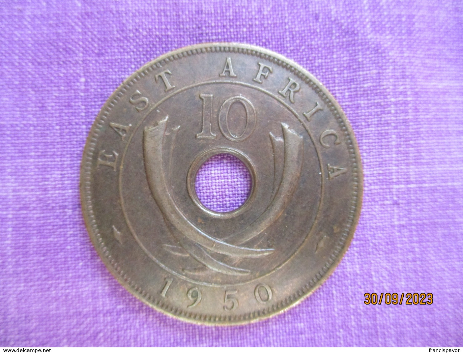 British East Africa: 10 Cents 1950 - Colonia Británica