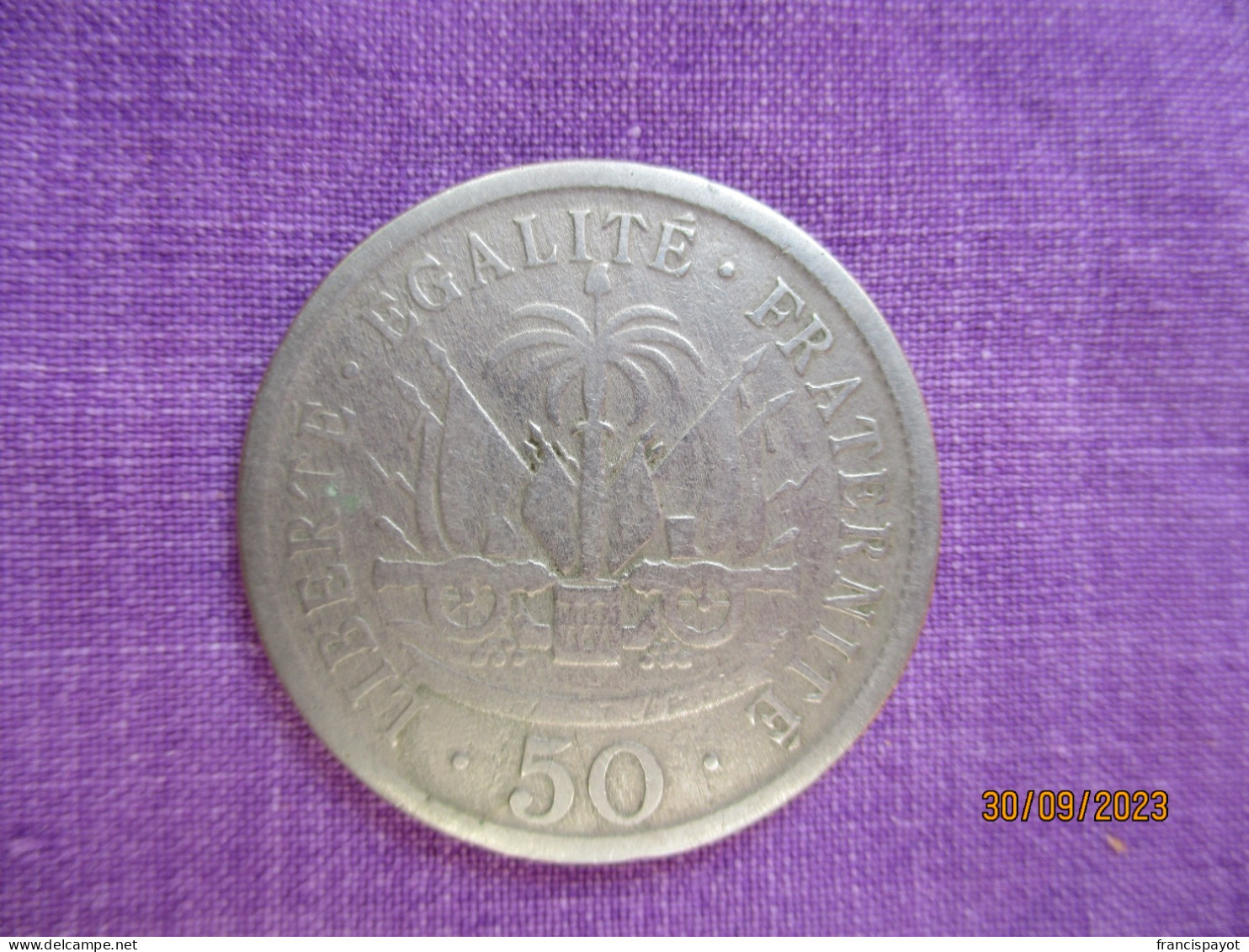 Haïti: 50 Centimes 1908 - Haïti