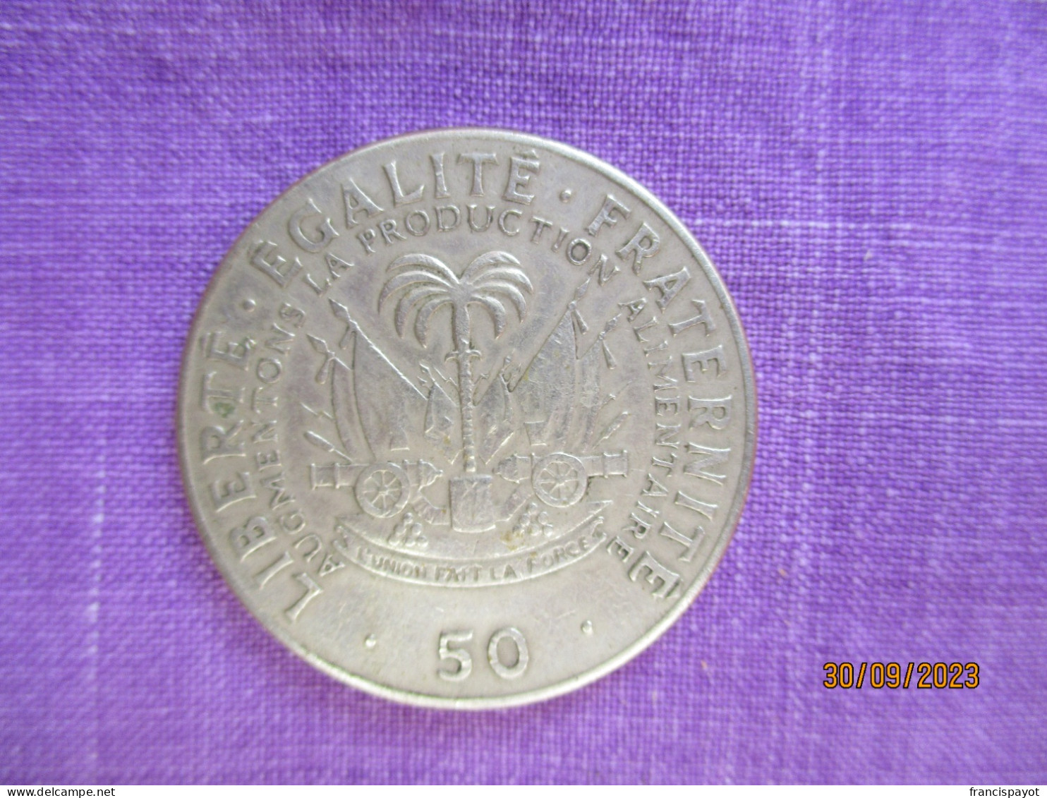 Haïti: 50 Centimes 1972 - Haïti