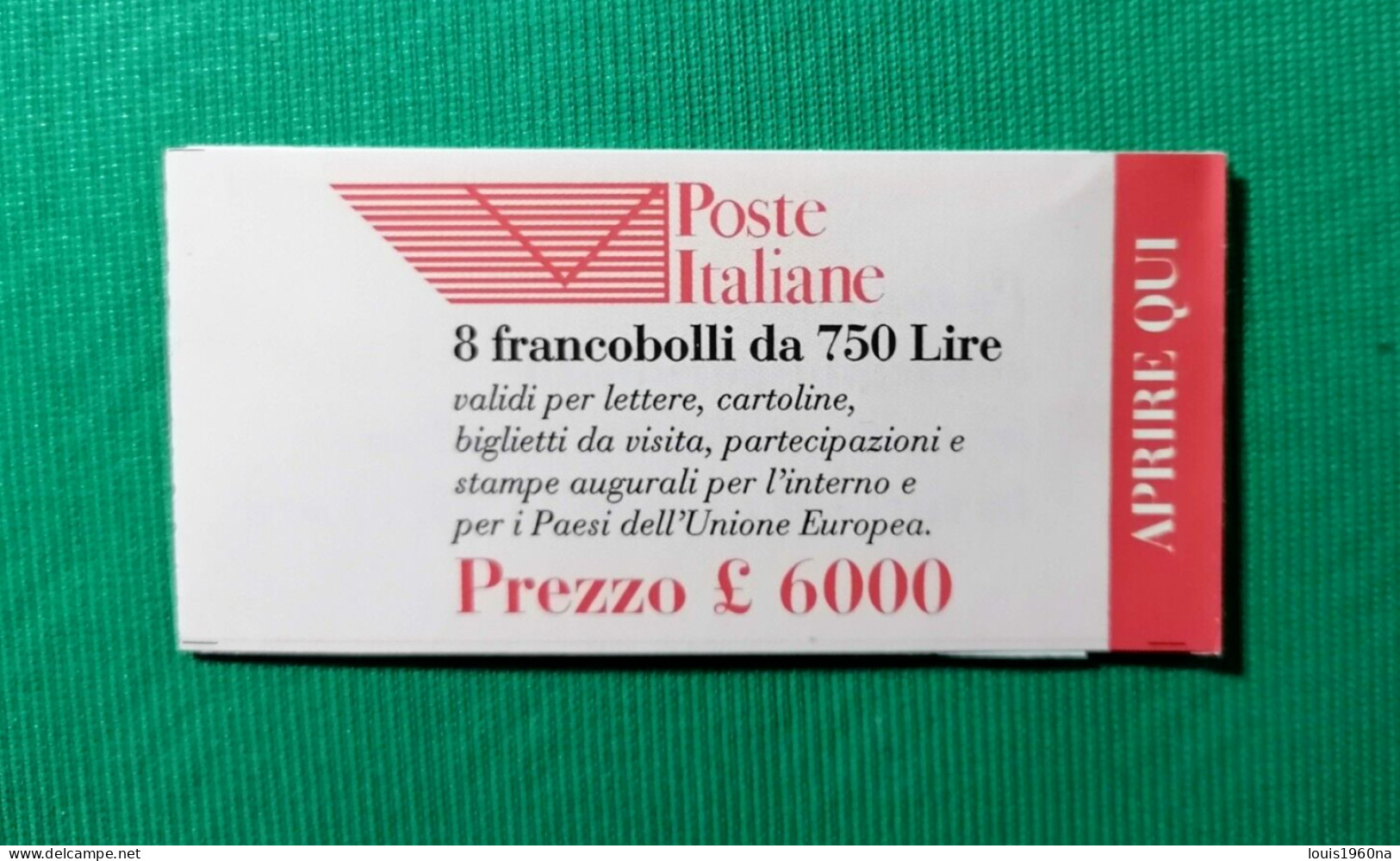 ITALIA-1995 Libretto Con 8 V. 750 Lire "Visitate Il Museo Storico Della Posta" - Markenheftchen