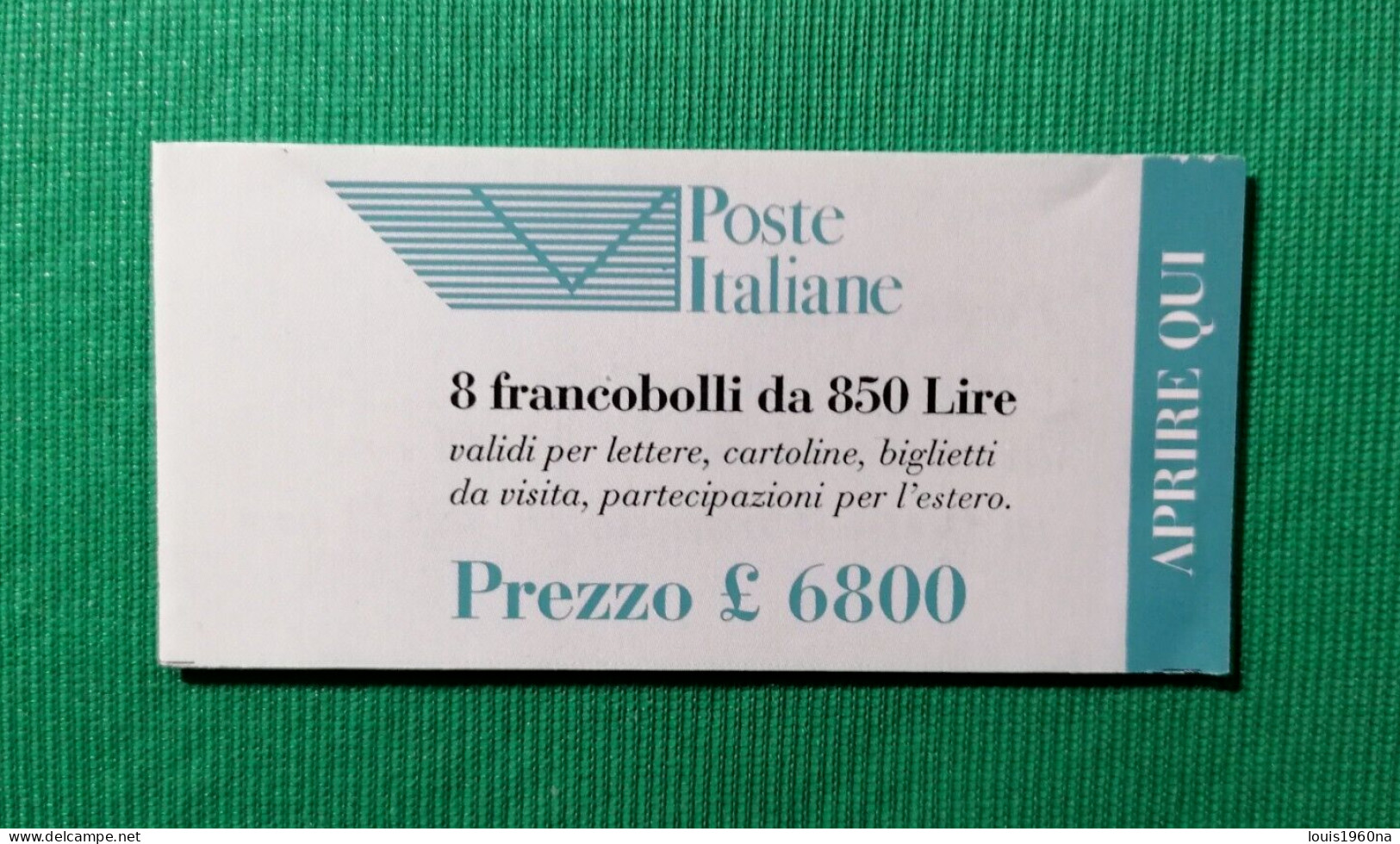 ITALIA-1995 Libretto Con 8 V. 850 Lire "Visitate Il Museo Storico Della Posta" - Postzegelboekjes