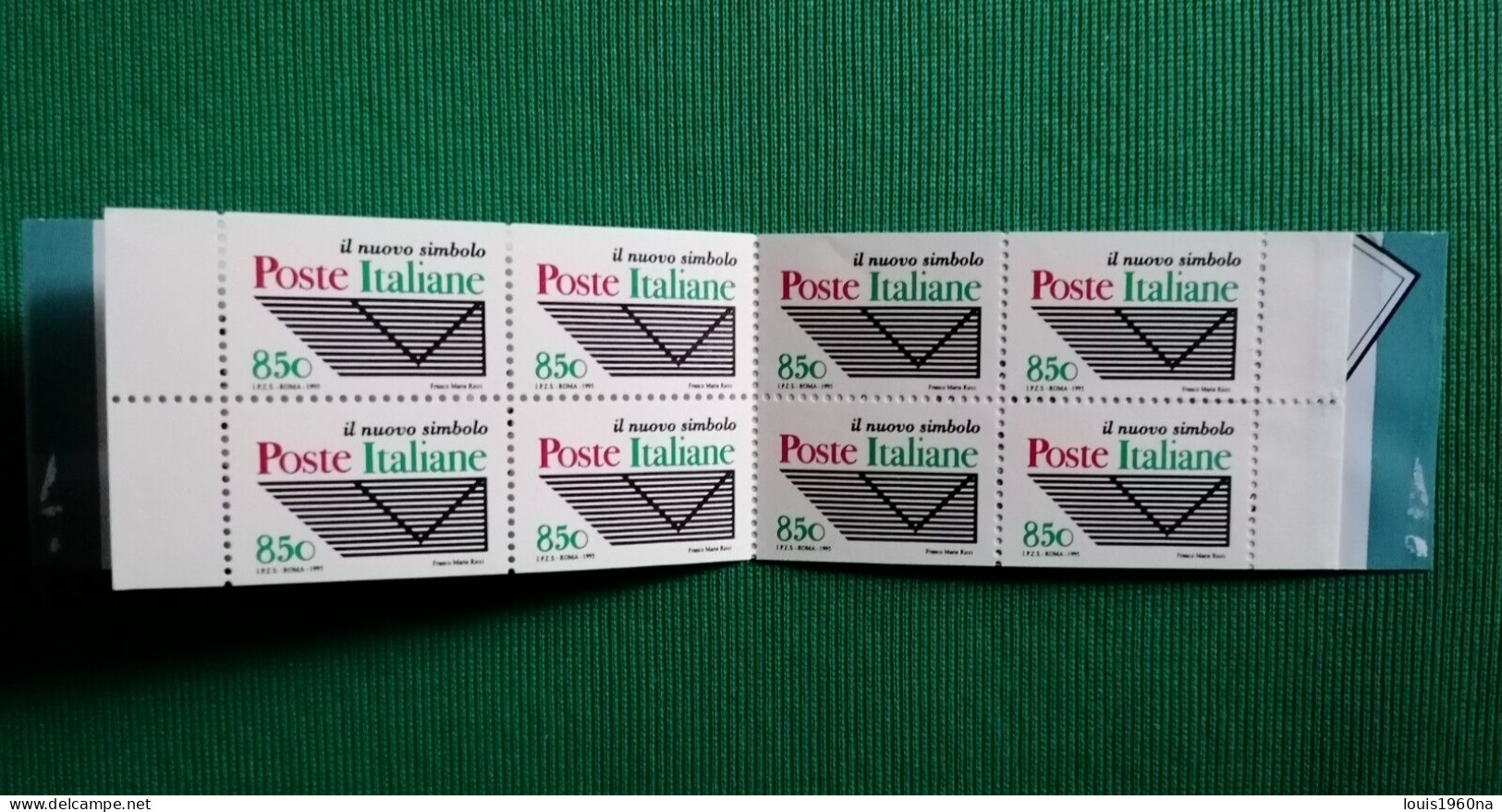 ITALIA-1995 Libretto Con 8 V. 850 Lire "Visitate Il Museo Storico Della Posta" - Postzegelboekjes