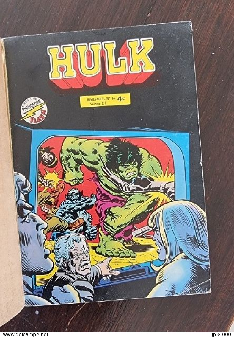 HULK Recueil éditeur N° 7003 Collection AREDIT (1981 Contenant Les Numéros 16+17 - Hulk