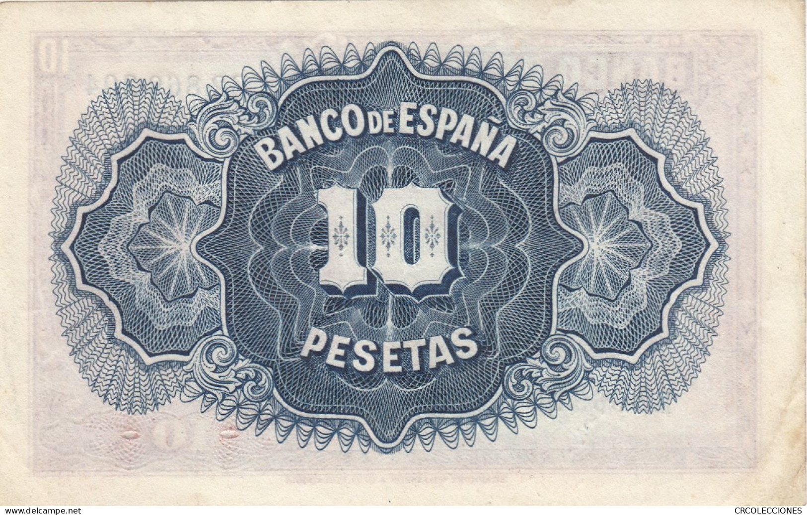 CRBS0776 BILLETE ESPAÑA 10 PESETAS EMISION 1935 MBC - 10 Pesetas