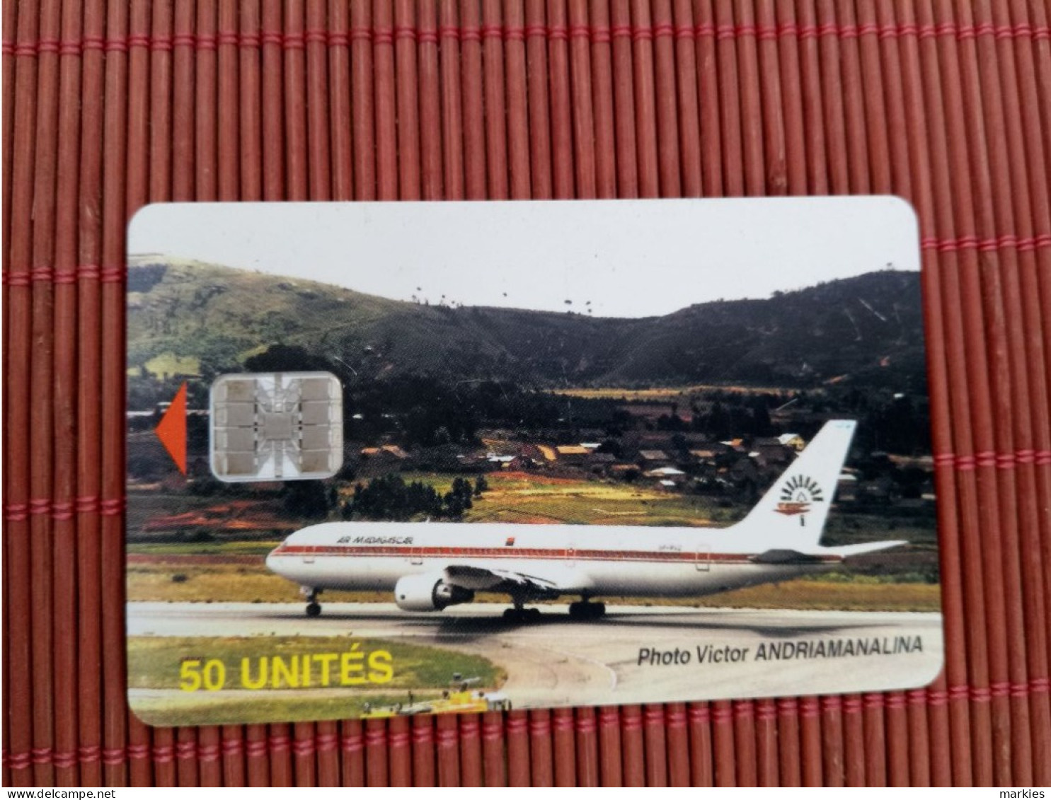 MADAGASCAR 50 UNITS AIRPLANE Phonecard Only 20.000 EX Made - Madagascar