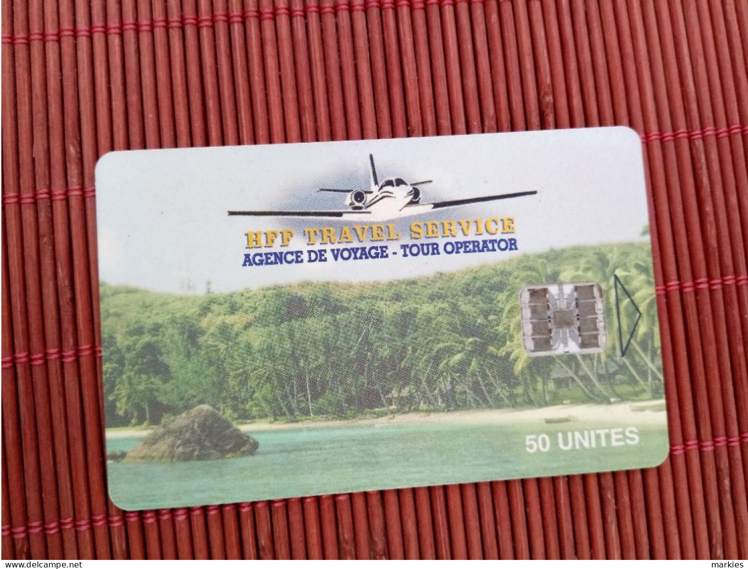 MADAGASCAR 50 UNITS AIRPLANE Phonecard Only 10.000 EX Made Used Rare - Madagascar