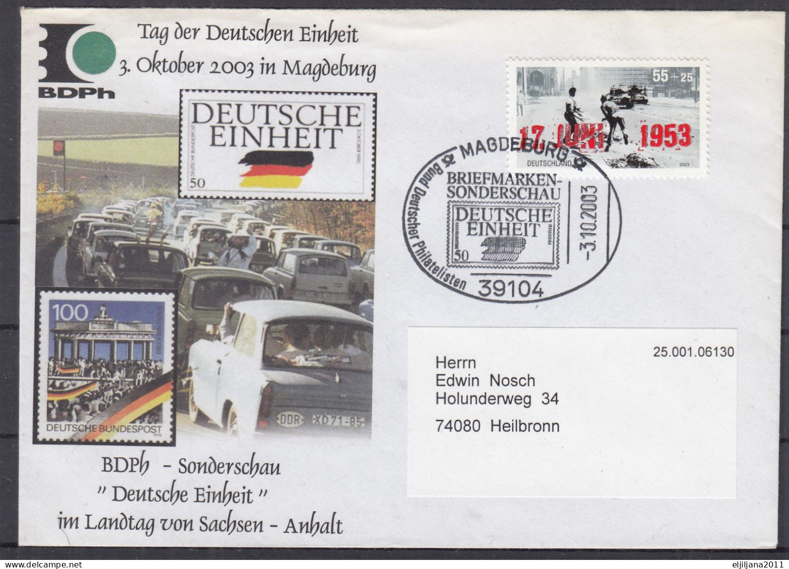 SALE !! 50 % OFF !! ⁕ Germany 1969 - 2011 ⁕ Nice Collection / Lot Of 11 Postcad & Cover / FDC ⁕ Scan All Scan - Sammlungen