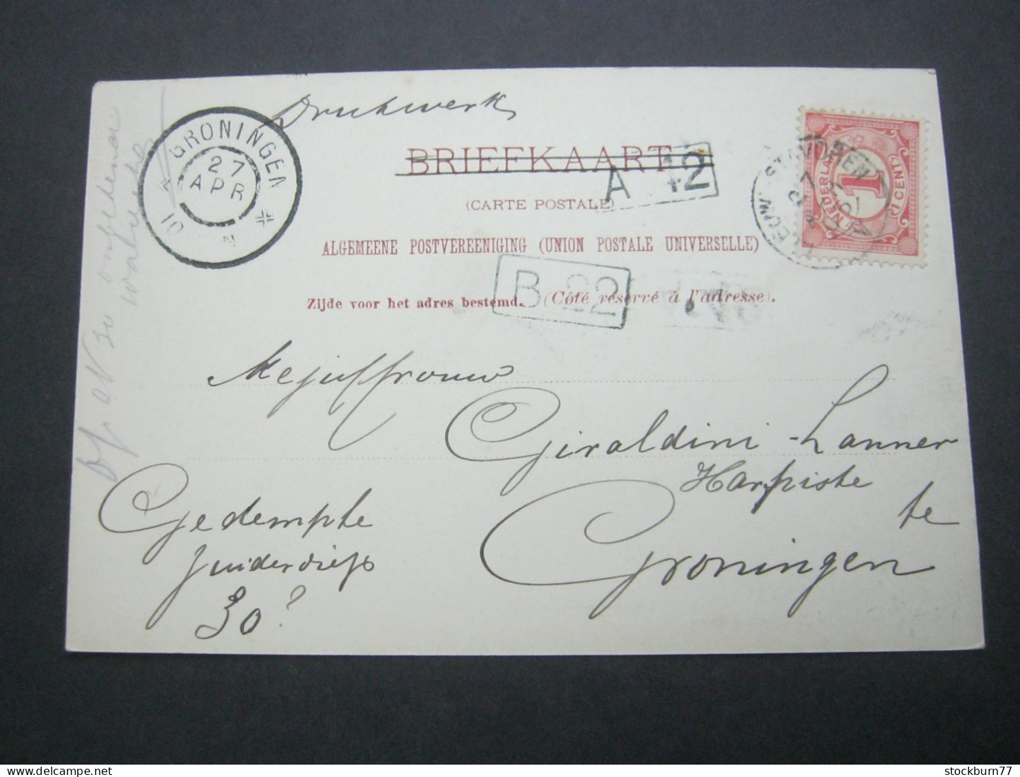 SNEEK , Schöne Karte Um  1905 - Sneek