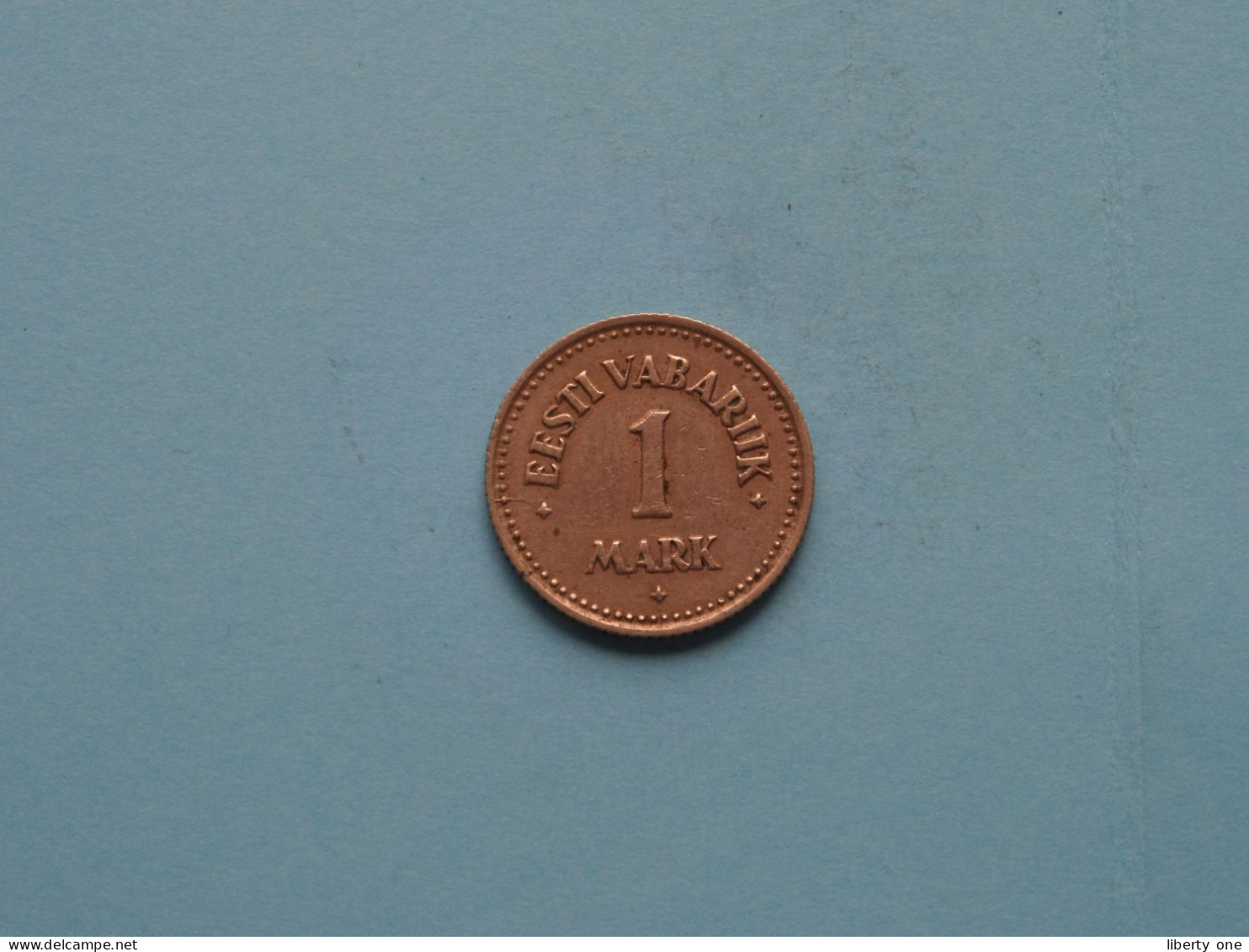 1924 - 1 Mark ( Uncleaned Coin / For Grade, Please See Photo ) ! - Estonia