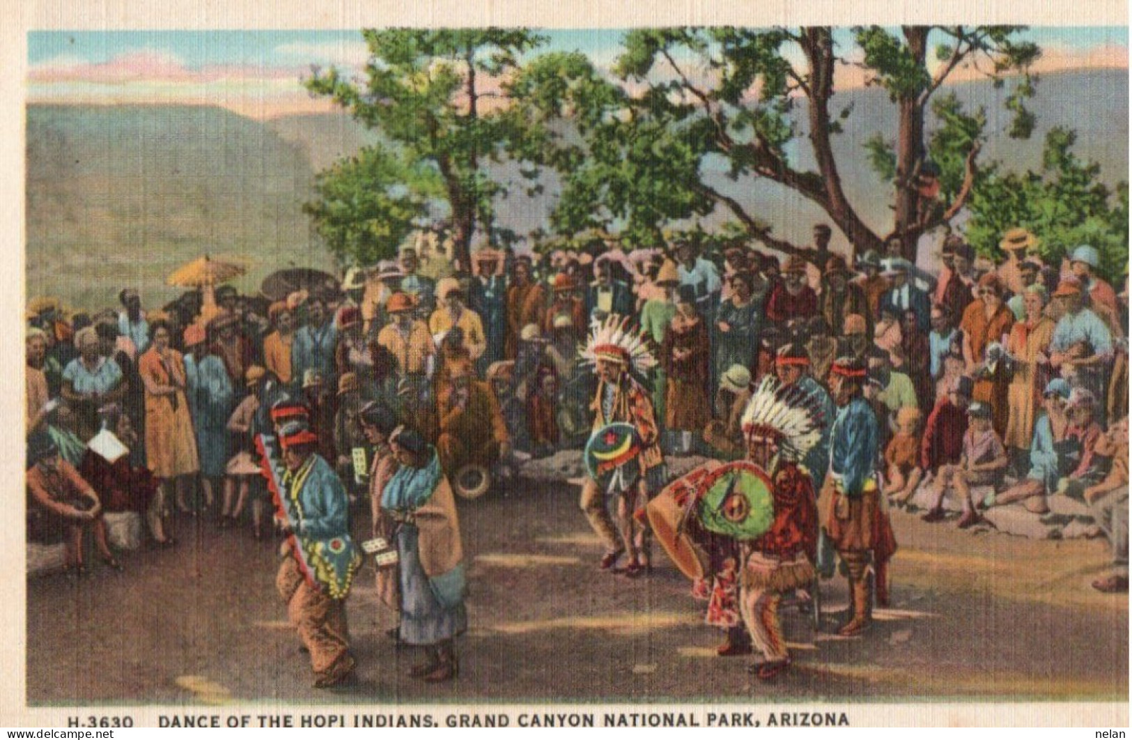 DANCE OF THE HOPI INDIANS , GRAND CANYON NATIONAL PARK , ARIZONA - Gran Cañon