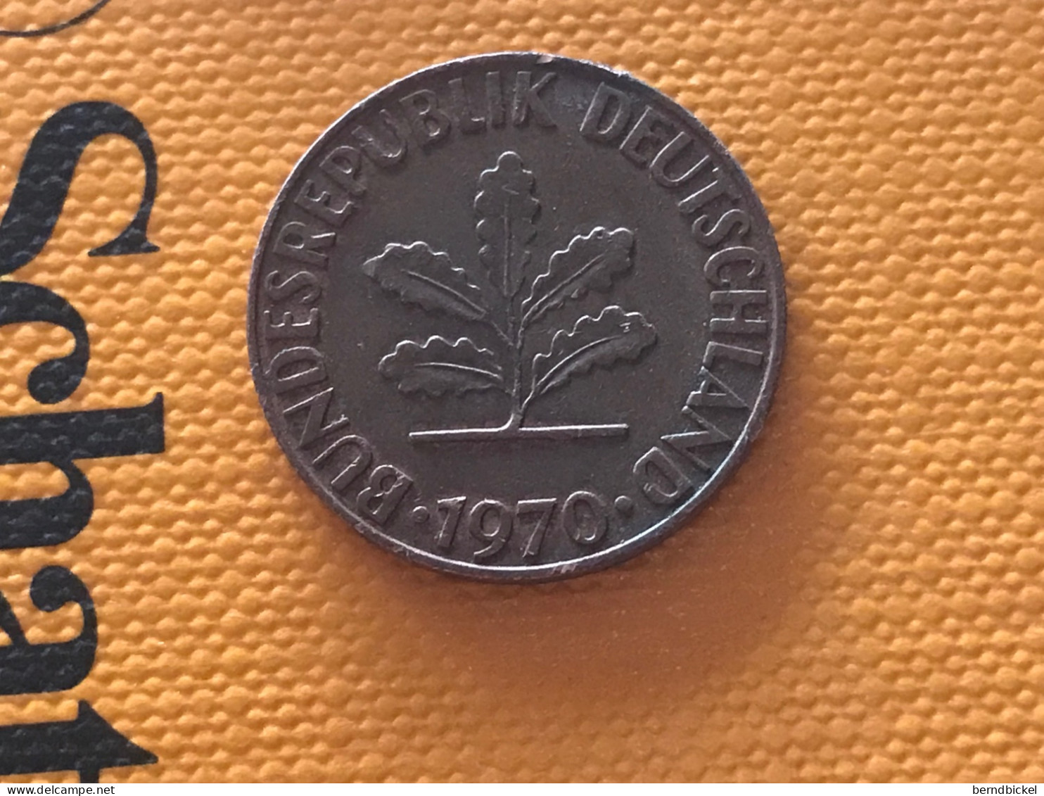 Münze Münzen Umlaufmünze Deutschland BRD 2 Pfennig 1970 Münzzeichen J - 2 Pfennig