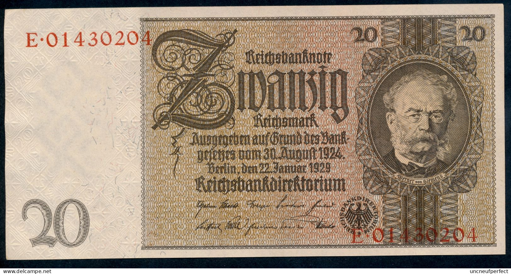 Pick 181b Ro 174c DEU-184c  20 Reichsmark 1945 UNC NEUF - 20 Mark