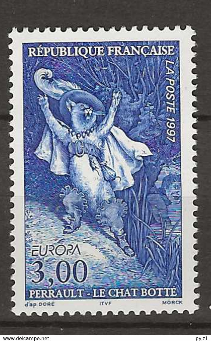 1997 MNH Frankrijk Postfris** - 1997