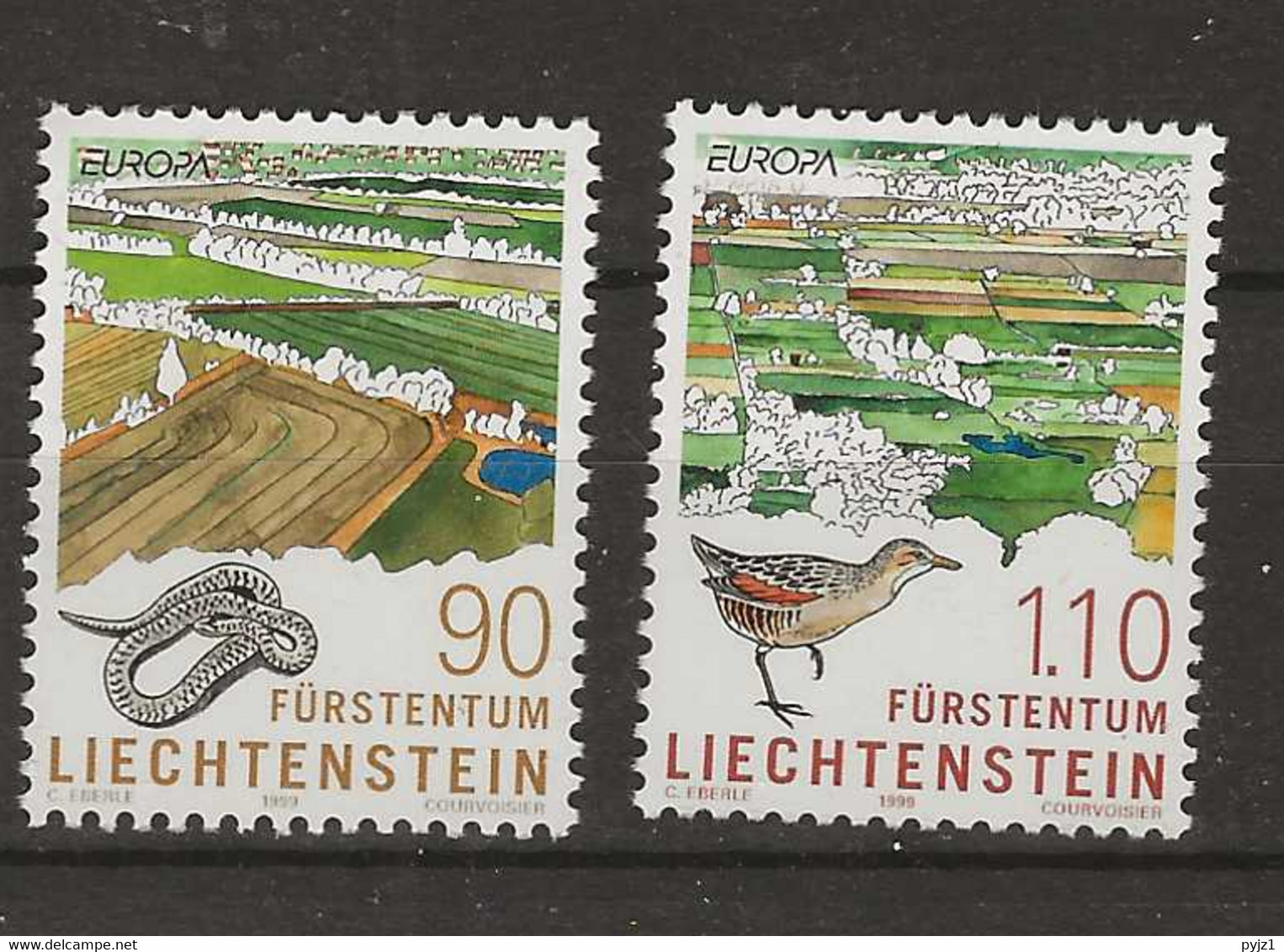 1999 MNH Liechtenstein Postfris** - 1999