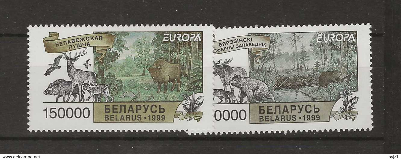 1999 MNH Belarus Postfris** - 1999